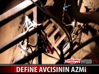 DEFİNE ARAMAK İÇİN BAKIN NE YAPTI