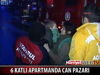 MAHSUR KALAN ANNE VE OĞLU BÖYLE KURTARILDI