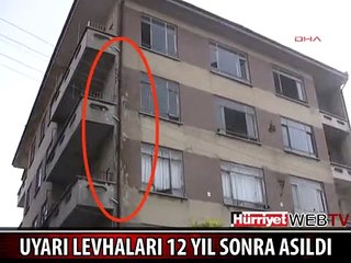 UYARI DEPREMDEN TAM 12 YIL SONRA GELDİ
