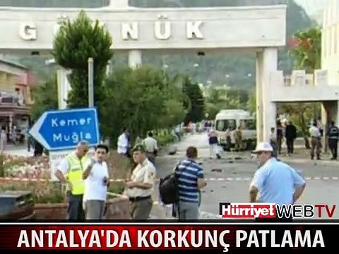 ANTALYA'DA KARAKOL ÖNÜNDE CANLI BOMBA PATLADI