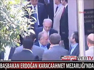 BAŞBAKAN KARACAAHMET MEZARLIĞI'NDA