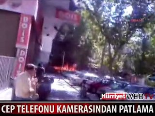 İŞTE PATLAMADAN HEMEN SONRA