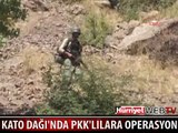 KATO DAĞI'NDA TESPİT EDİLEN PKK'LILARA BÜYÜK OPERASYON