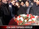 CEM EMİR'İN CENAZESİNDE GÖZYAŞLARI SEL OLUP AKTI