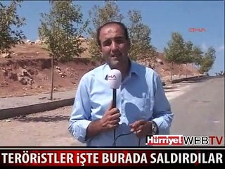 PKK'LILAR İŞTE BURADA SALDIRDILAR