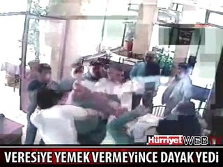 VERESİYE YEMEK VERMEYİNCE BÖYLE DAYAK YEDİ