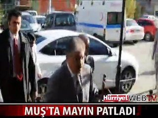 MUŞ'TA MAYIN PATLADI: 3 ASKER YARALI