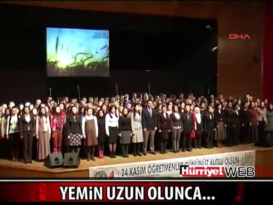 GÜLDÜREN YEMİN TÖRENİ
