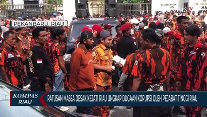 Ratusan Massa Desak Kejati Riau Ungkap Dugaan Korupsi Oleh Pejabat Tinggi Riau