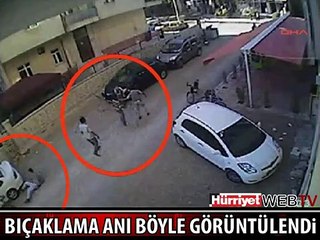 İNTERNET KAFENİN ÖNÜNDE BÖYLE BIÇAKLANDI