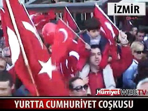 İPTALE RAĞMEN TÜRKİYE 29 EKİM'İ BÖYLE KUTLADI