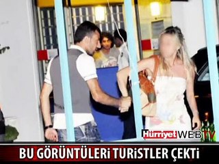 BODRUM'DA BÜYÜK SKANDAL: BU GÖRÜNTÜLERİ TURİSTLER ÇEKTİ