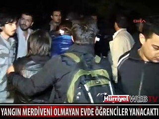 EDİRNE'DE ÖĞRENCİLER ÖLÜMDEN DÖNDÜ