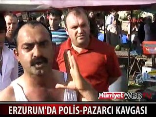 PAZAR YERİ SAVAŞ ALANINA DÖNDÜ