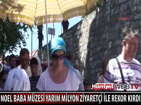 NOEL BABA MÜZESİ ZİYARETÇİ REKORU KIRDI