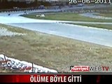 MOTOSİKLET TUTKUNU ÖLÜME BÖYLE GİTTİ