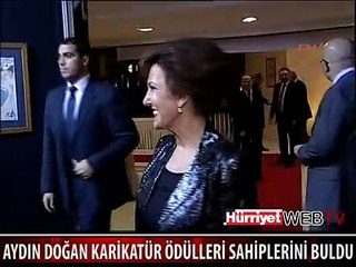 AYDIN DOĞAN KARİKATÜR YARIŞMASI ÖDÜLLERİ VERİLDİ