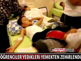 42 ÖĞRENCİ YEMEKTEN ZEHİRLENDİ