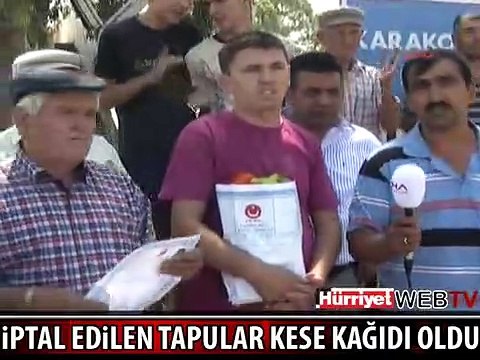 KÖYLÜLERİN TAPU İSYANI