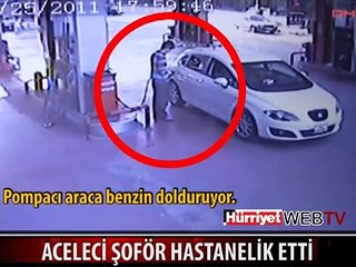 BENZİN İSTASYONUNDA DEHŞET