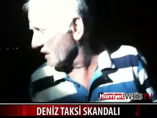DENİZ TAKSİ ÖLÜME TERK ETTİ