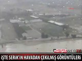 İŞTE ANTALYA'DAKİ FELAKETİN HAVADAN GÖRÜNTÜLERİ