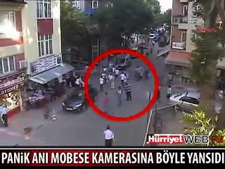 DEPREMDEKİ PANİK ANI BÖYLE GÖRÜNTÜLENDİ