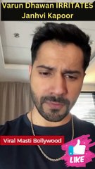 Varun Dhawan Annoys Janhvi Kapoor 😅