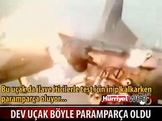 UÇAN KALE AC-130 BÖYLE PARÇALANDI