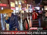 YAĞMUR İSTANBULLULARA ZOR ANLAR YAŞATTI