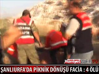 PİKNİK DÖNÜŞÜ FECİ KAZA