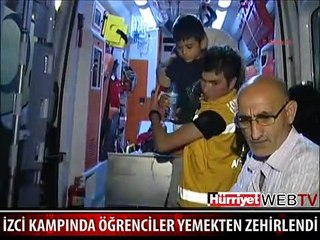 110 ÖĞRENCİ YEMEKTEN ZEHİRLENDİ