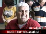 ENGELLİLERİN OY KULLANMA ÇİLESİ