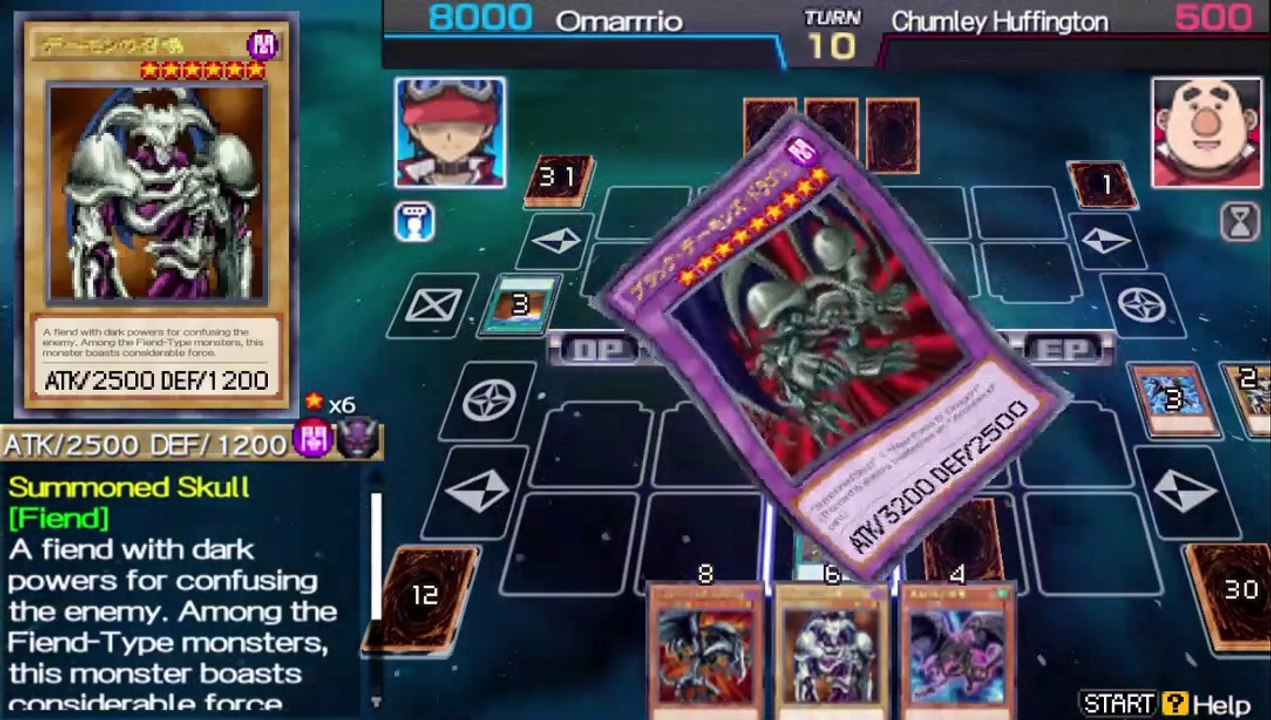 Yugioh Tag Force Arc V Special : B Skull Dragon VS Chumley Huffington Deck