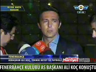 ALİ KOÇ'TAN ÖNEMLİ AÇIKLAMALAR