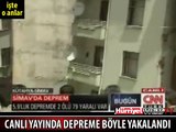 İŞTE O DEPREM VE PANİK ANLARI