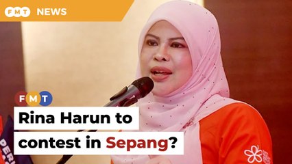 Bersatu may move Rina Harun to contest Sepang