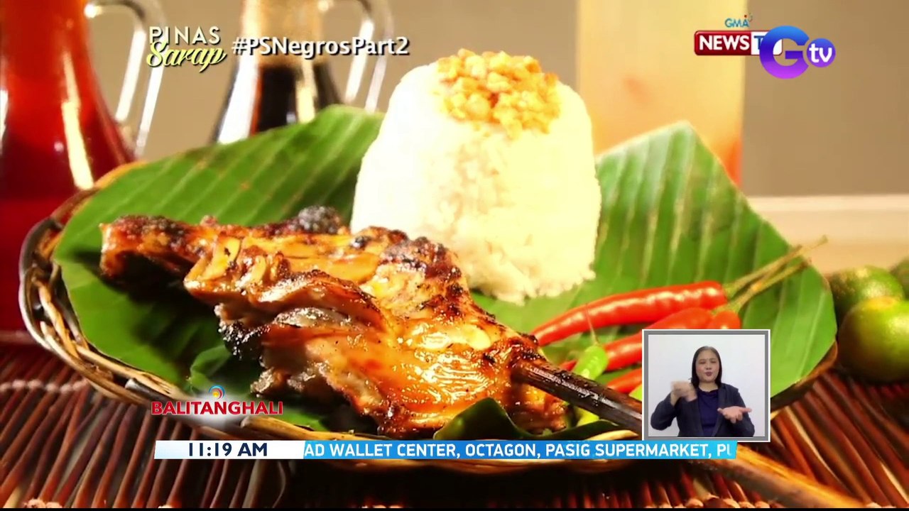 Namit Gid Ya ang chicken inasal naming mga taga-Negros! Manok sa stick, timplado at marinated ng mga pampalasa tsaka inihaw! Kakagutom tuloy! | BT