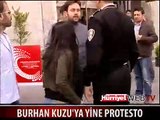 BURHAN KUZU'YA YİNE PROTESTO