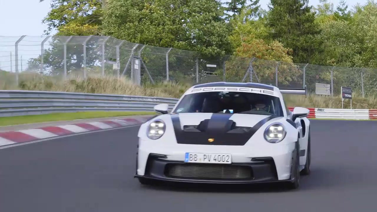 Porsche 911 GT3 RS erreicht auf dem Nürburgring eine Bestmarke von 6.49,328 Minuten