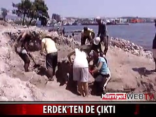 ERDEK'TE DE ORTAYA ÇIKTI