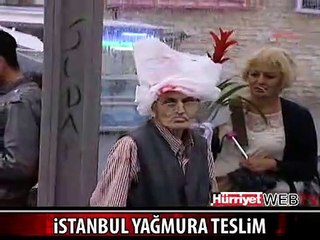 YAĞMUR İSTANBUL'U VURDU