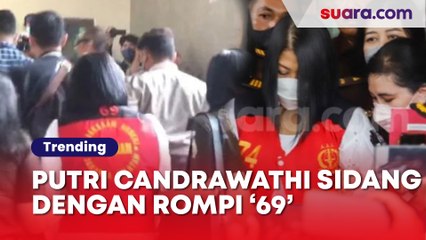 Penampakan Putri Candrawathi Jelang Sidang Dengan Nomor Rompi 69