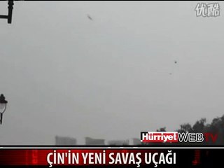 İŞTE ÇİN'İN YENİ SAVAŞ UÇAĞI