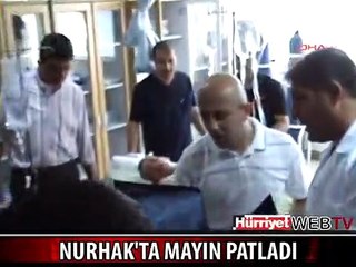 KAHRAMANMARAŞ'TA MAYIN TUZAĞI