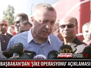 BAŞBAKAN'DAN ŞİKE SORUŞTURMASI YORUMU