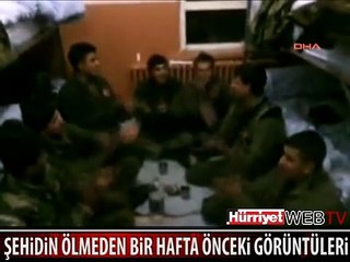 ELAZIĞLI ŞEHİTTEN GERİYE BU GÖRÜNTÜ KALDI
