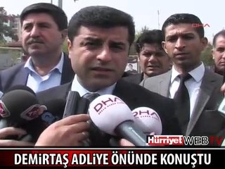 DEMİRTAŞ YSK KARARIYLA İLGİLİ KONUŞTU