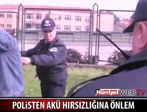 AKÜ HIRSIZLIĞINA KARŞI BÜYÜK ÖNLEM