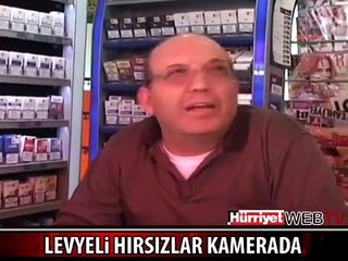 HIRSIZLAR KAMERAYA BÖYLE YAKALANDI